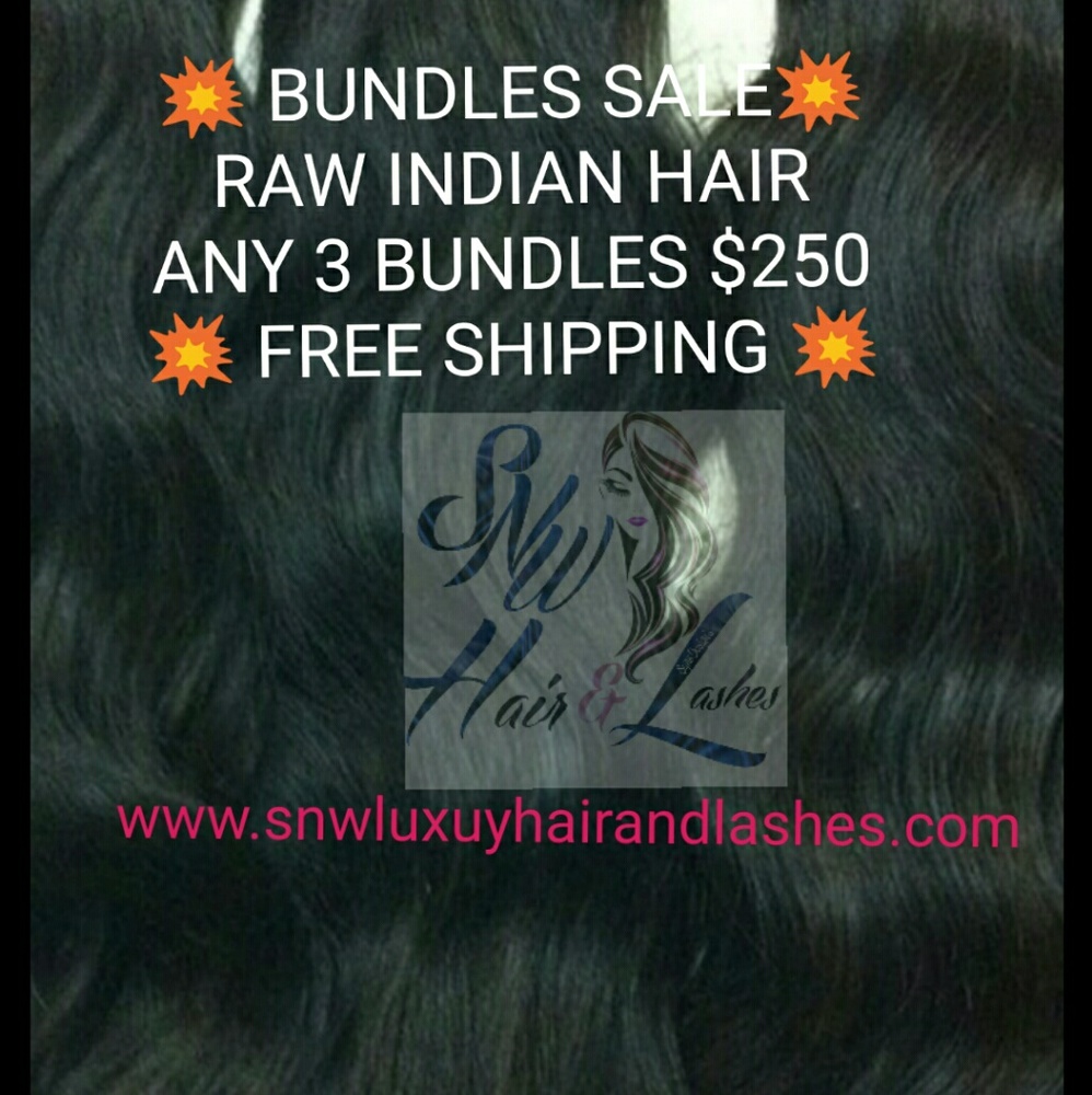 100% raw Indian hair extensions sale